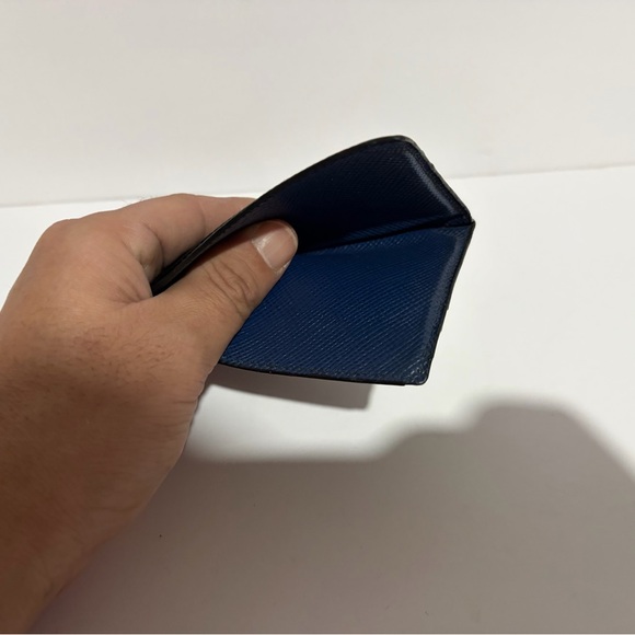 Prada Black Leather Card Holder wallet - Picture 4 of 7